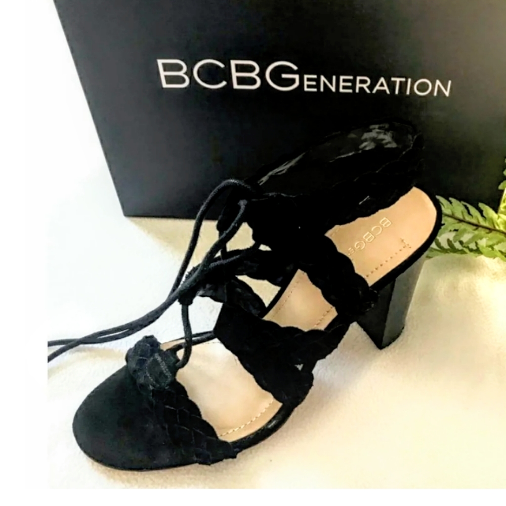 ❤BCBGeneration "Lorette" Leather Suede Sandals❤ - Picture 8 of 8